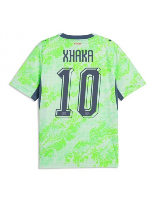 Schweiz Granit Xhaka #10 Replika Borta Kläder VM 2026 Kortärmad Schweiz Granit Xhaka #10 Replika Borta Kläder VM 2026 Kortärmad